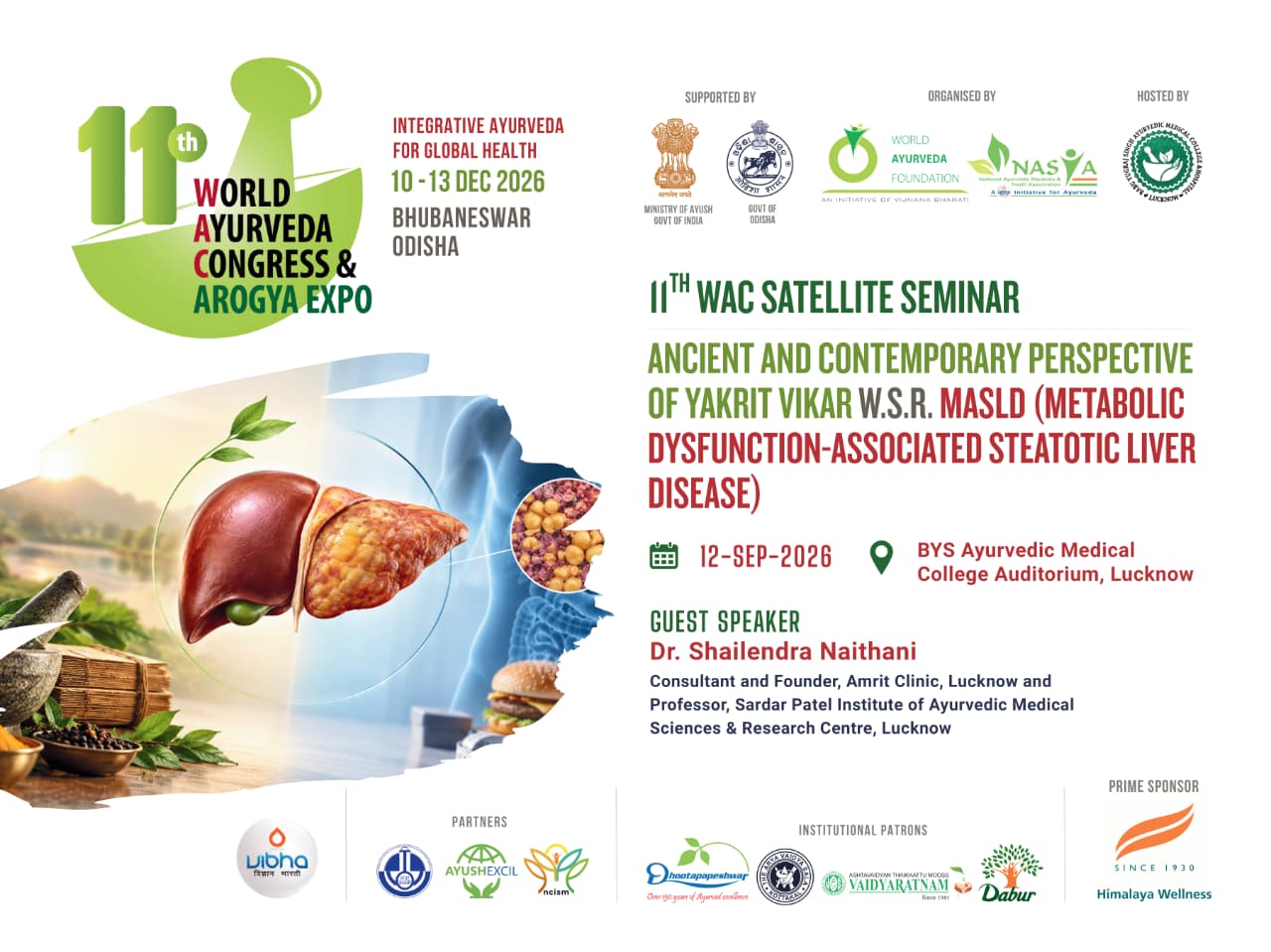 Event - Ancient and Contemporary perspective of Yakrit Vikar w.s.r. MASLD (Metabolic dysfunction-associated steatotic liver disease)