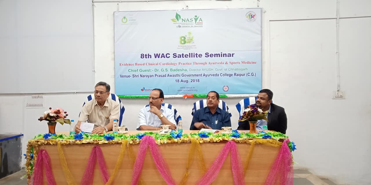 NASYA Event - 8th WAC Satellite seminar GAC Raipur